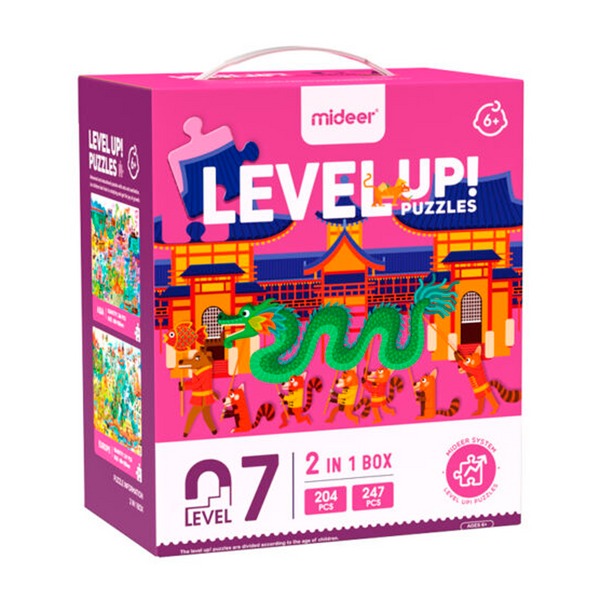 Puzzle Level Up! Nivel 7: 2 en 1
