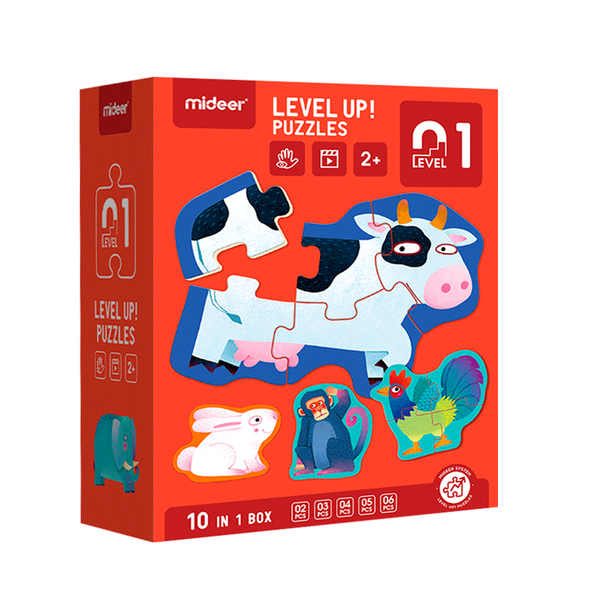 Puzzle Level Up! Nivel 1: 10 en 1